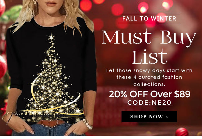 FallToWinterMust-BuyList