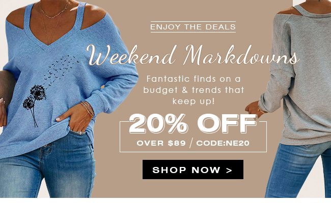 emailonlyWeekendMarkdowns