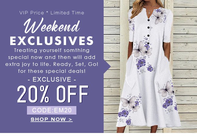 emailonlyWeekendExclusives