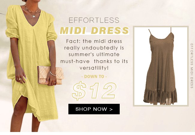 EffortlessMidiDress