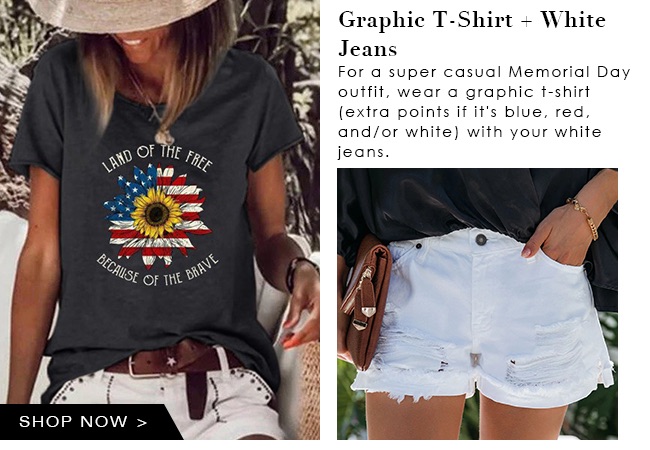 GraphicT-ShirtAndWhiteJeans