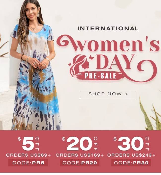 WomensDayPrSale