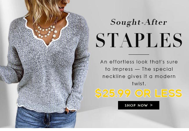 Sought-AfterStaples