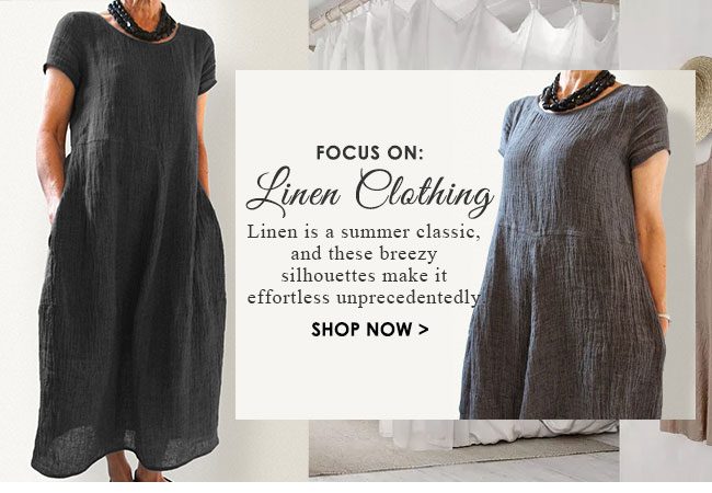 FocusOnLinenClothing
