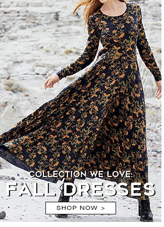 CollectionWeLoveFall Dresses