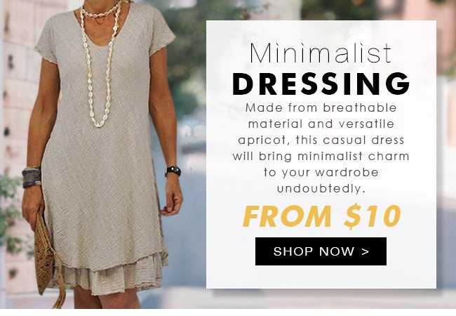 MinimalistDressing