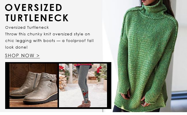 OversizedTurtleneck