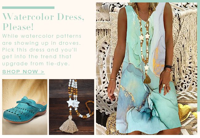 WatercolorDressPlease
