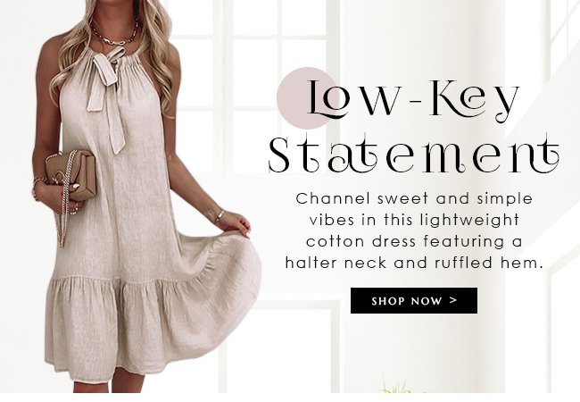 Low-KeyStatement