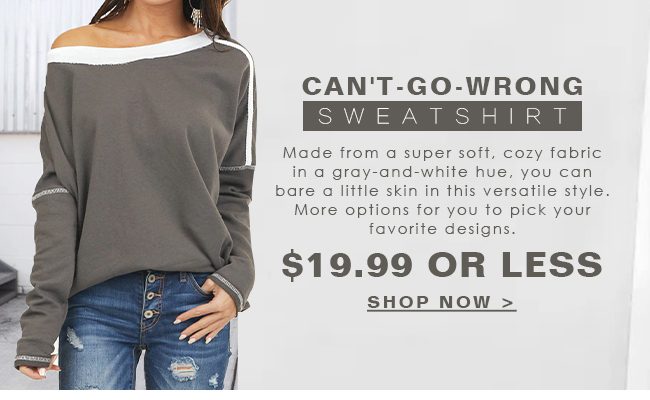 CantGoWrongSweatshirt