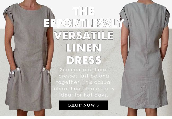 TheEffortlesslyVersatileLinenDress