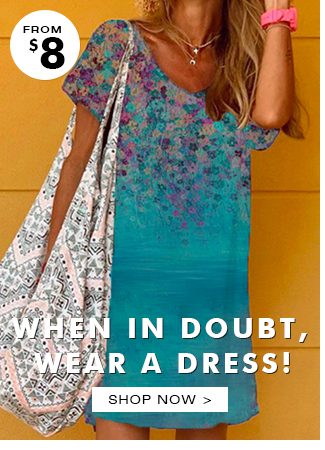WhenInDoubtWearADress!